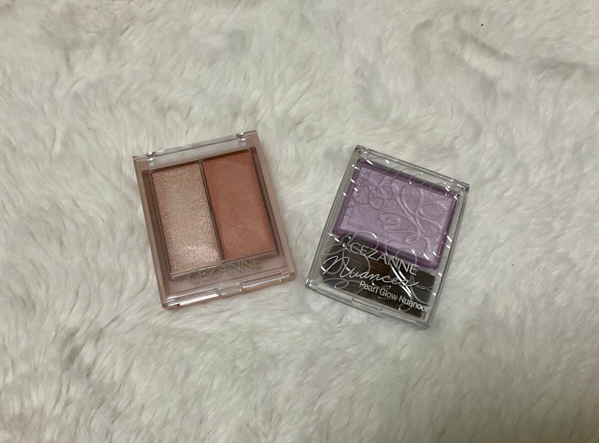 フェイスグロウカラー/CEZANNE/クリームハイライトを使ったクチコミ(3枚目)