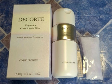 フィトチューン クリア パウダーウォッシュ/DECORTÉ/洗顔パウダーを使ったクチコミ(1枚目)