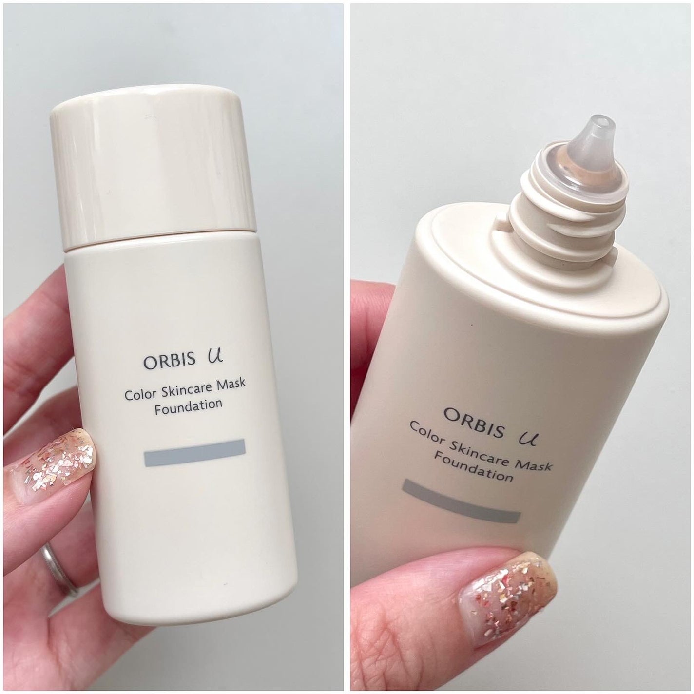 オルビスユー カラースキンケアマスク ファンデーション/オルビス/リキッドファンデーションを使ったクチコミ(2枚目)