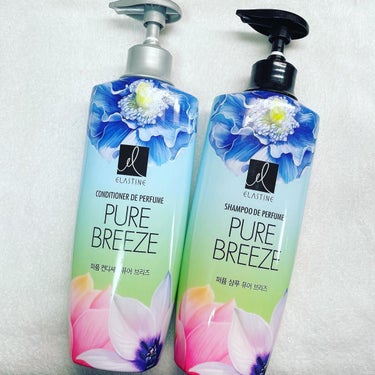 Perfume PURE BREEZE シャンプー／コンディショナー コンディショナー 600ml/Elastine(韓国)/シャンプー・コンディショナーを使ったクチコミ（1枚目）