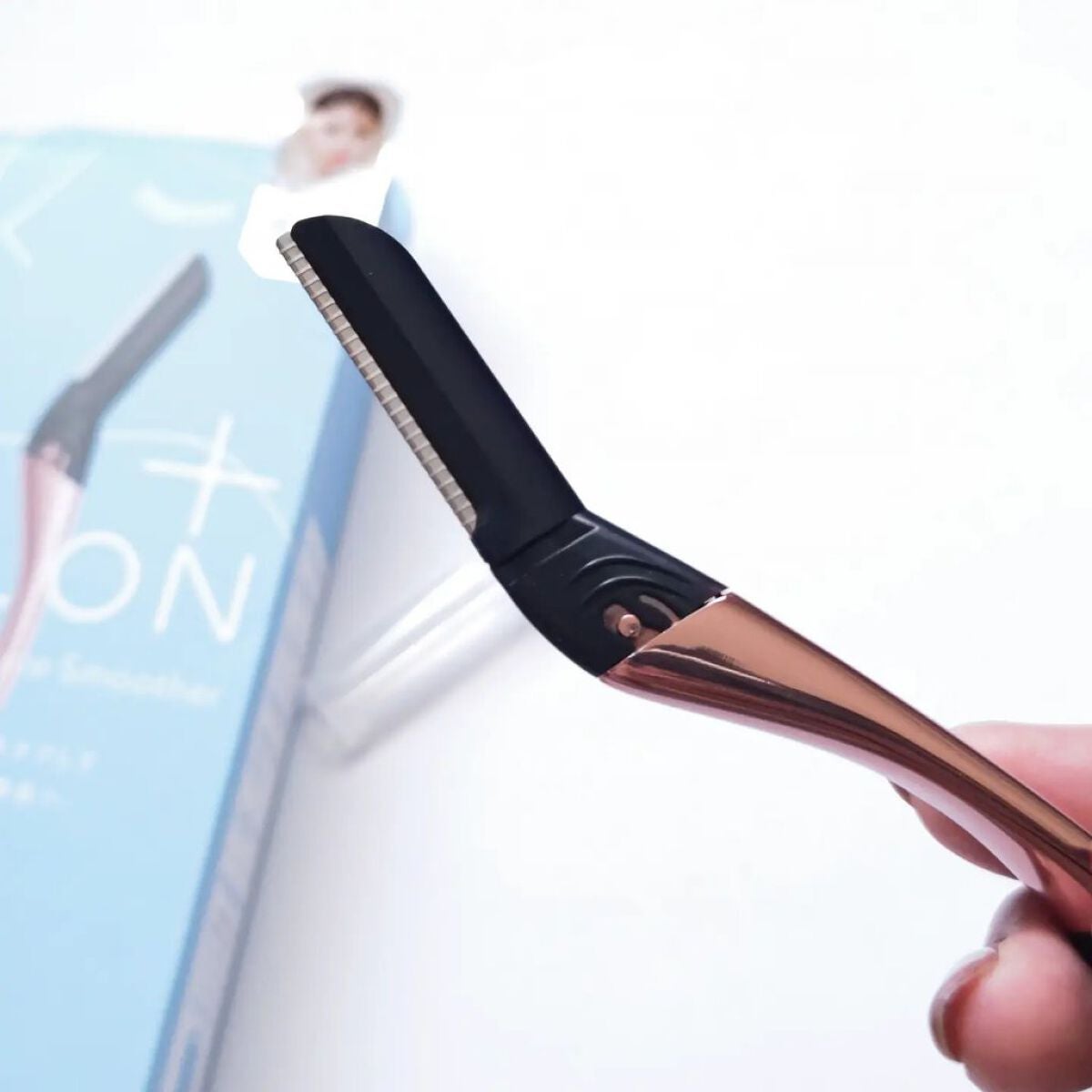 サロンプラス トーンアップ フェイススムーサー ホルダー(刃付き)/サロンプラス/シェーバーを使ったクチコミ(5枚目)