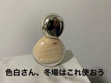 レソンシエル 00W ポーセリン ウオーム/GUERLAIN/リキッドファンデーションを使ったクチコミ（1枚目）