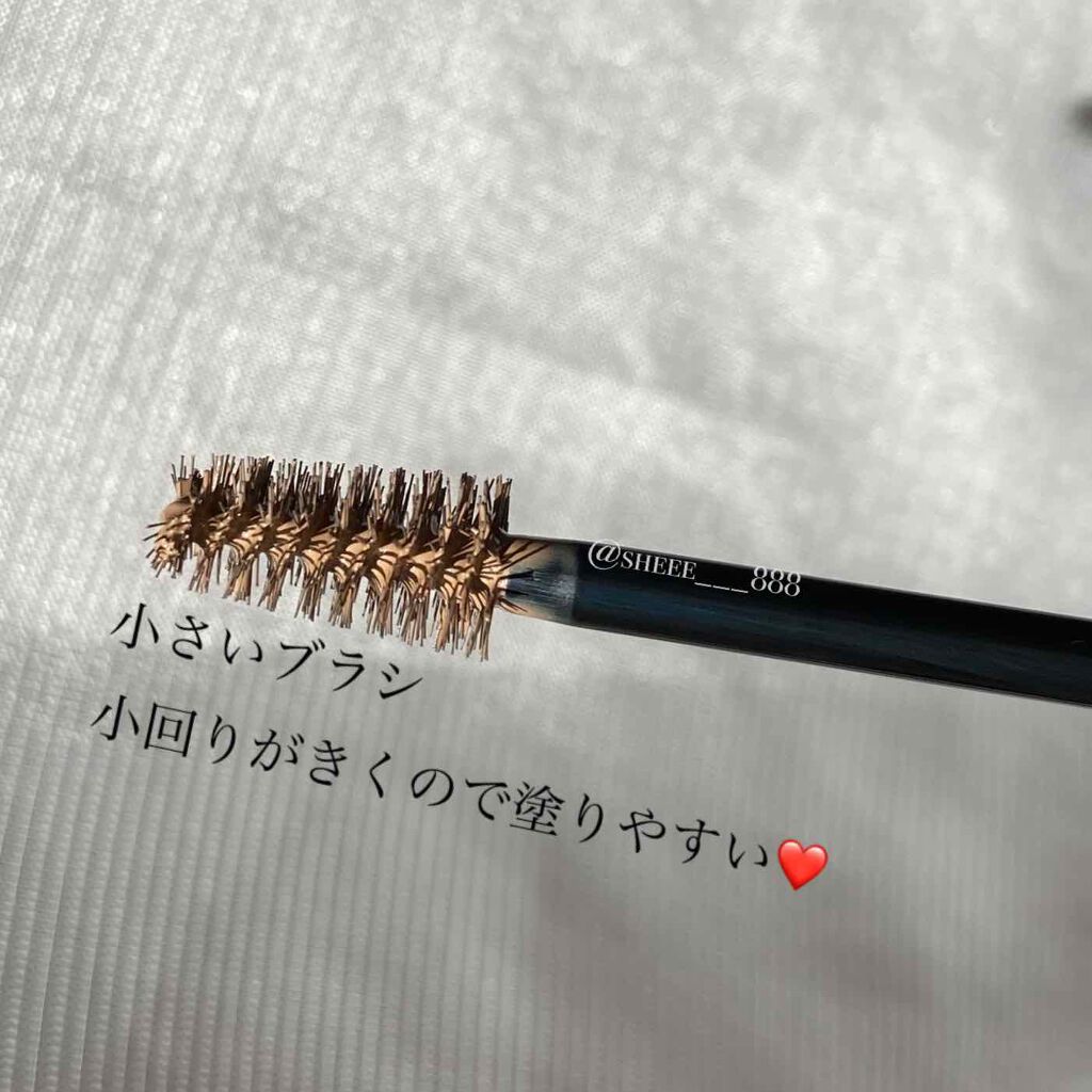 ベビーニュアンス アイブロウ/リトルレディ/眉マスカラを使ったクチコミ(6枚目)