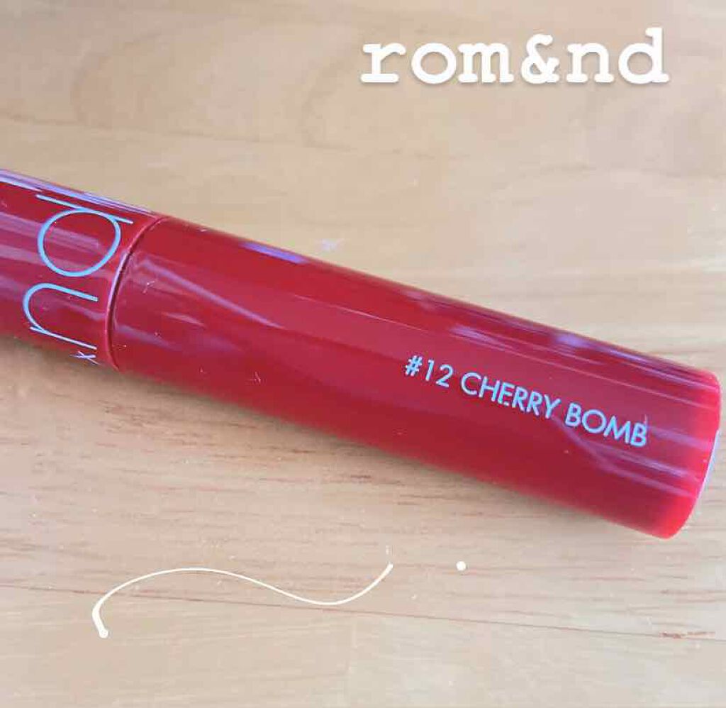 ジューシーラスティングティント/rom&nd/リップティントを使ったクチコミ（1枚目）