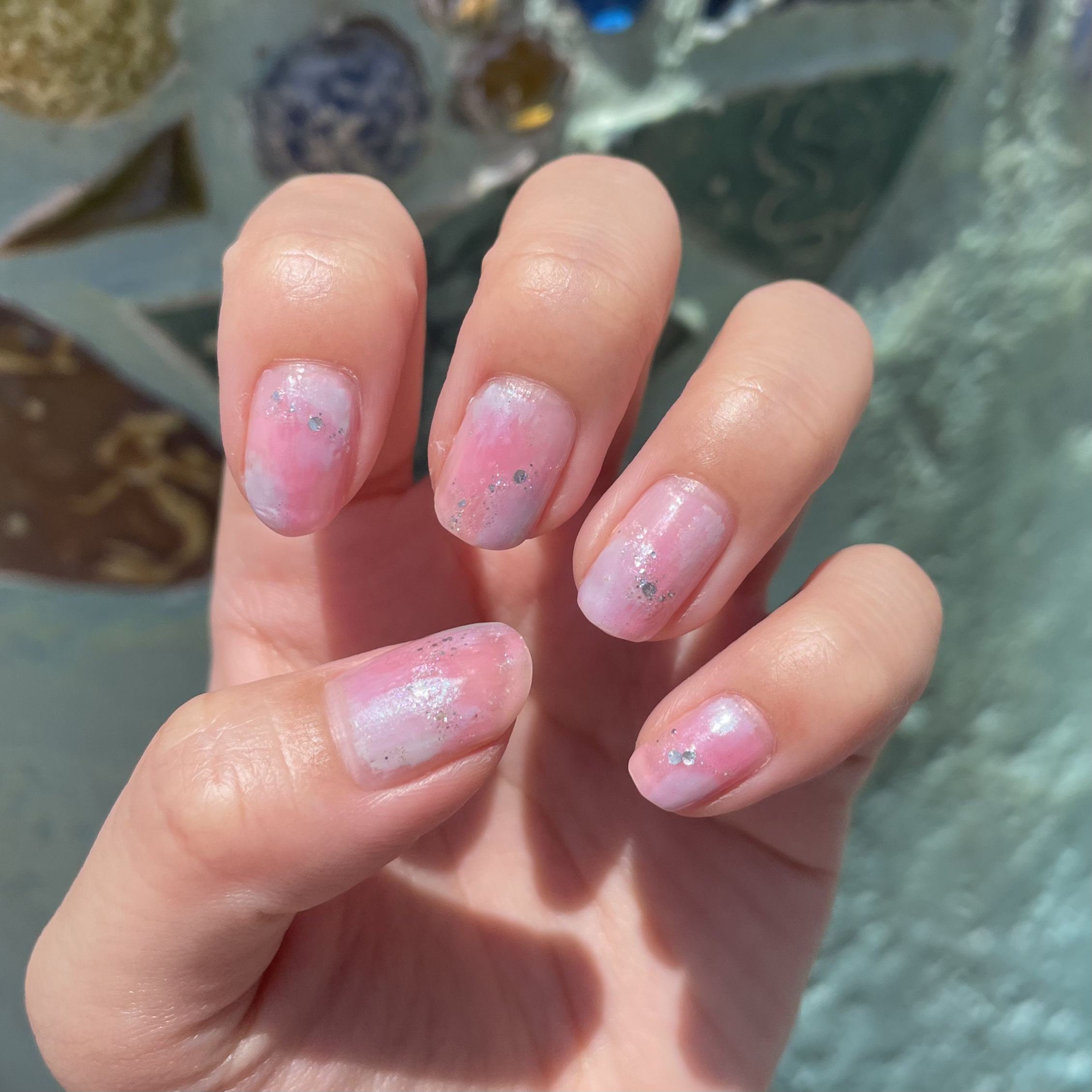 ネイルカラー S043 lagoon soda/noiro/マニキュアを使ったクチコミ（3枚目）