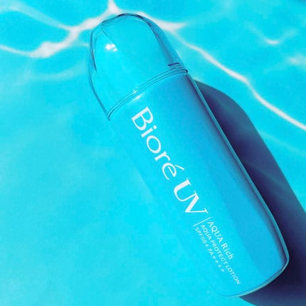 ビオレUV アクアリッチ アクアプロテクトローション(水層パック)/ビオレ/日焼け止めローションを使ったクチコミ(2枚目)