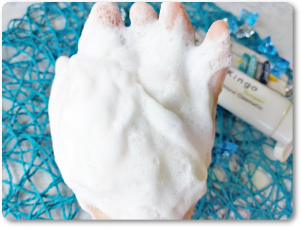 きんごきんご 火山白土洗顔料/天元/洗顔フォームを使ったクチコミ(1枚目)