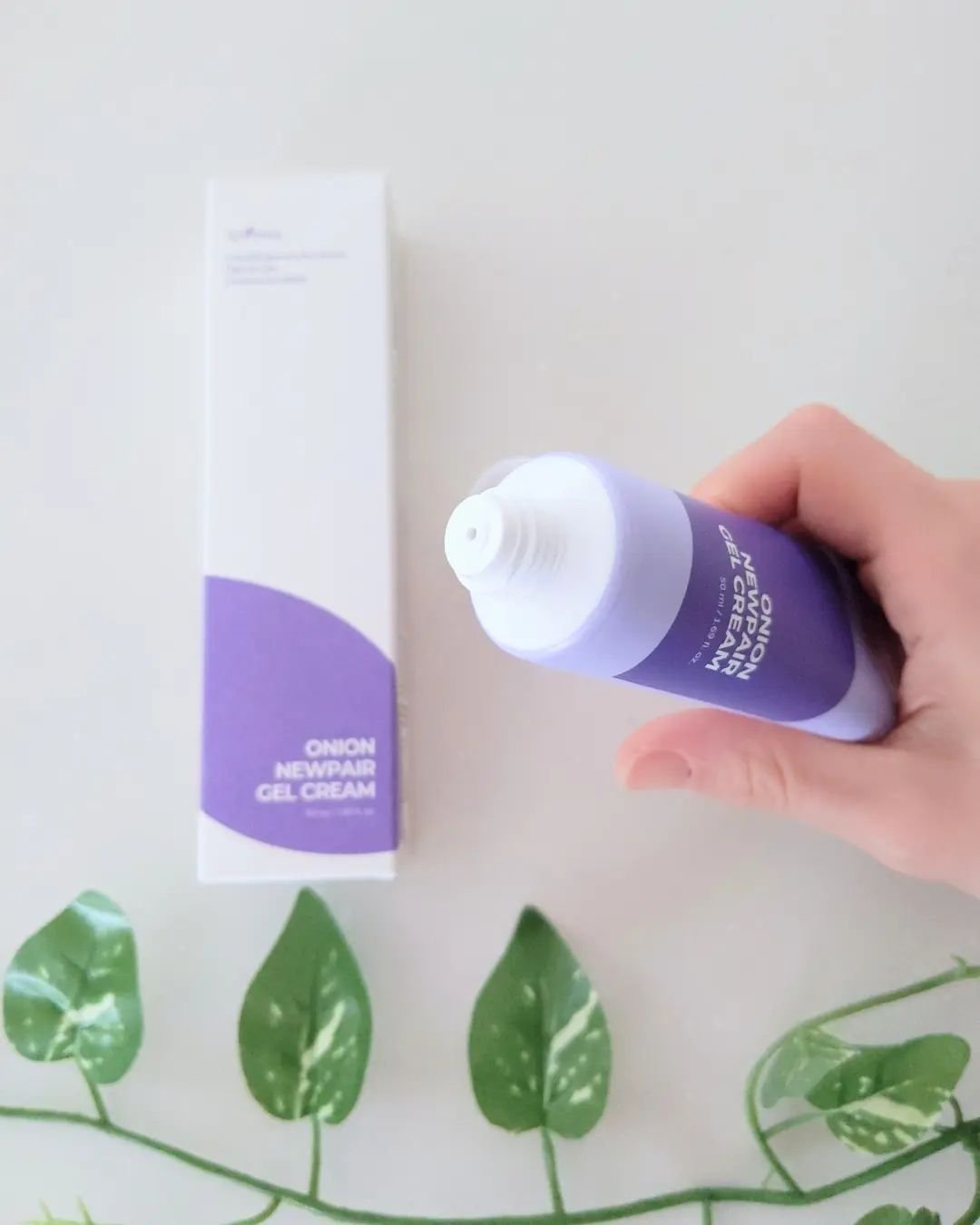 オニオン ニューペア ゲルクリーム/Isntree/フェイスクリームを使ったクチコミ（2枚目）