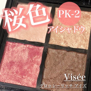 グロッシーリッチ アイズ/Visée/アイシャドウパレットを使ったクチコミ（1枚目）