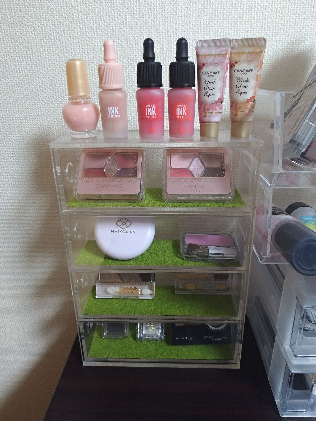 アクリルメガネ・小物ケース/無印良品/その他を使ったクチコミ(1枚目)