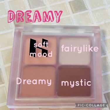 ホリカホリカ マイフェイブシャドウパレット（4カラー） #06 DREAMY/HOLIKA HOLIKA/アイシャドウパレットを使ったクチコミ（2枚目）