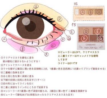 パーフェクトマルチアイズ/キャンメイク/アイシャドウパレットを使ったクチコミ（2枚目）