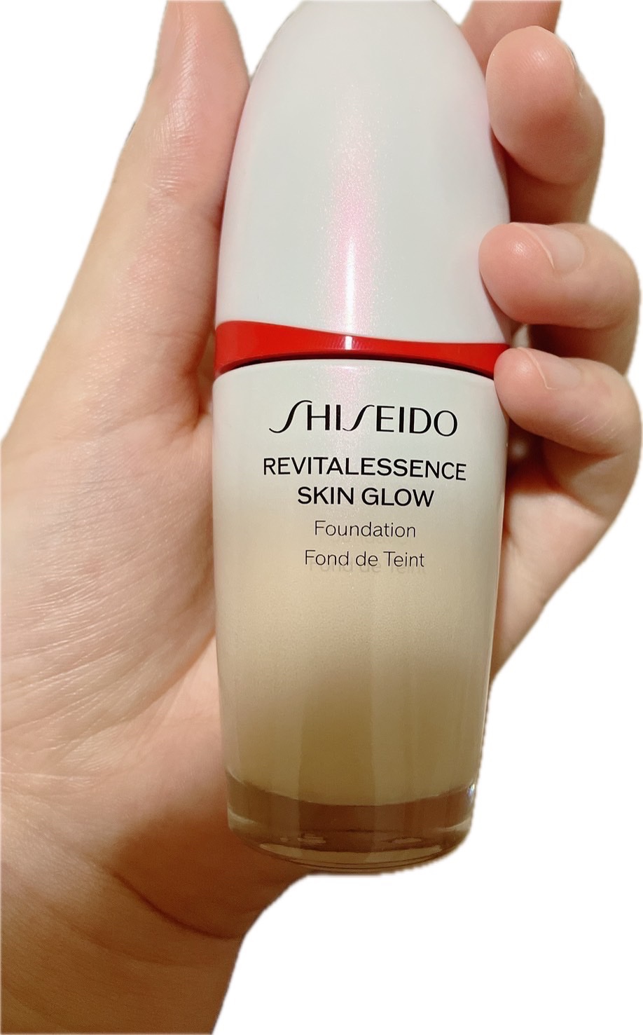 エッセンス スキングロウ ファンデーション/SHISEIDO/リキッドファンデーションを使ったクチコミ（1枚目）