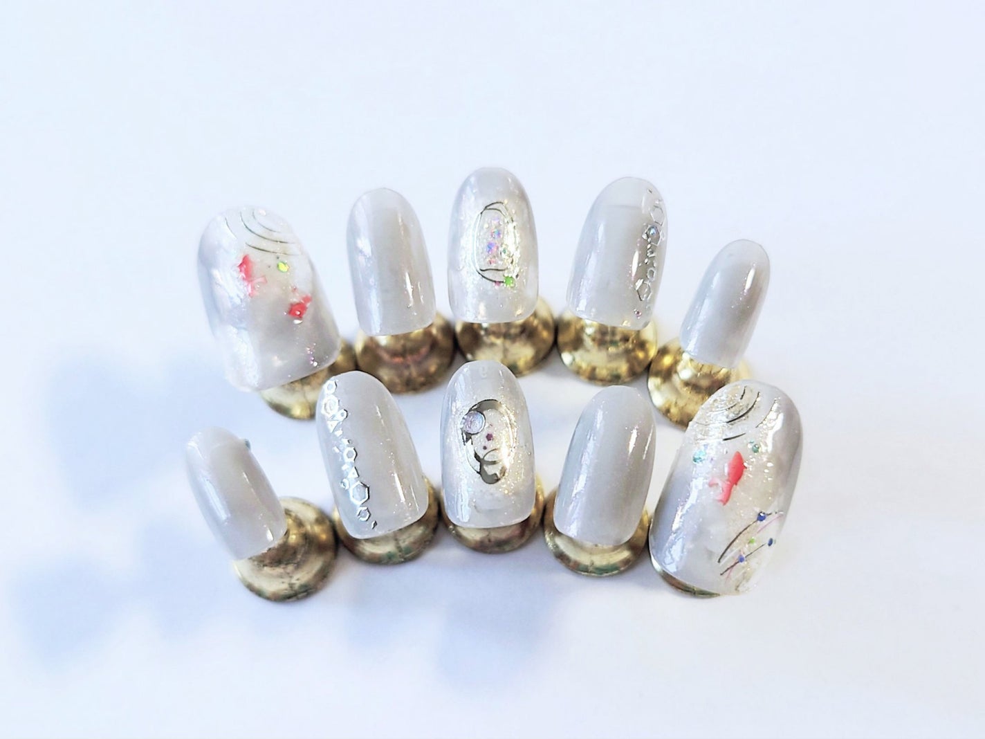 カラフルネイルズ/キャンメイク/マニキュアを使ったクチコミ(1枚目)