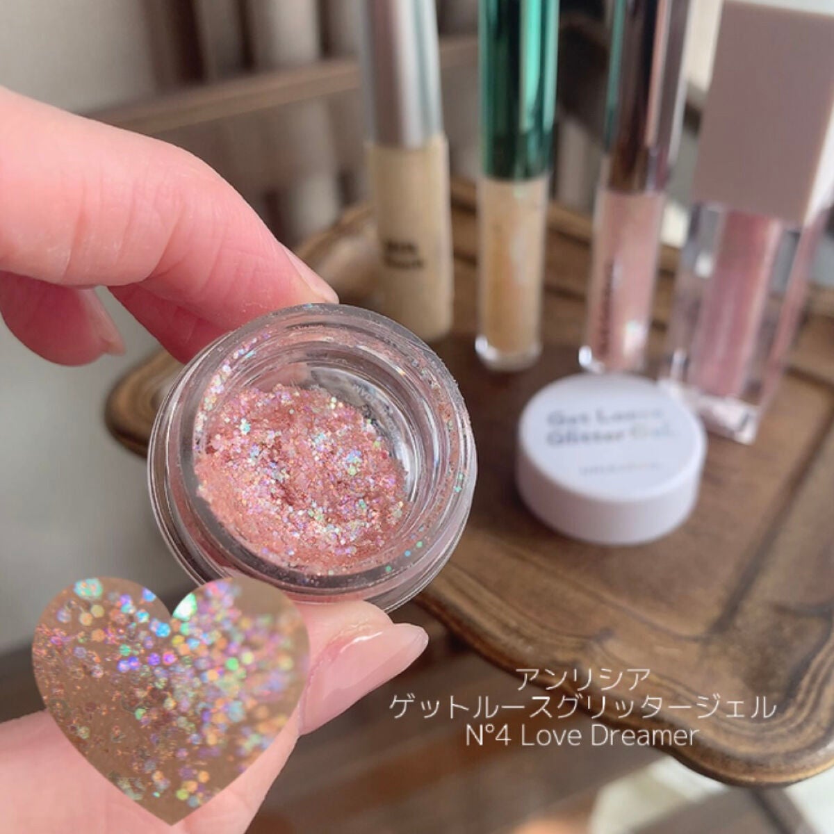 パールブリーアイグリッター/BLACK ROUGE/グリッターを使ったクチコミ(7枚目)