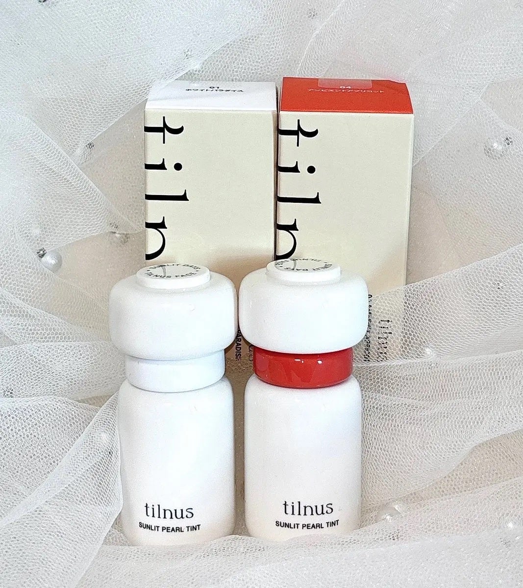 ティルナス サンリットパール ティント/tilnus/リップティントを使ったクチコミ(1枚目)