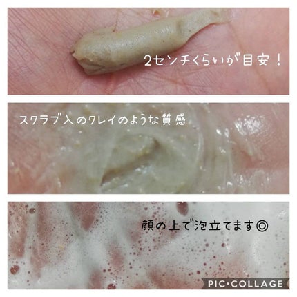 スクラビング マッド ウォッシュ/KANEBO/洗顔フォームを使ったクチコミ(2枚目)