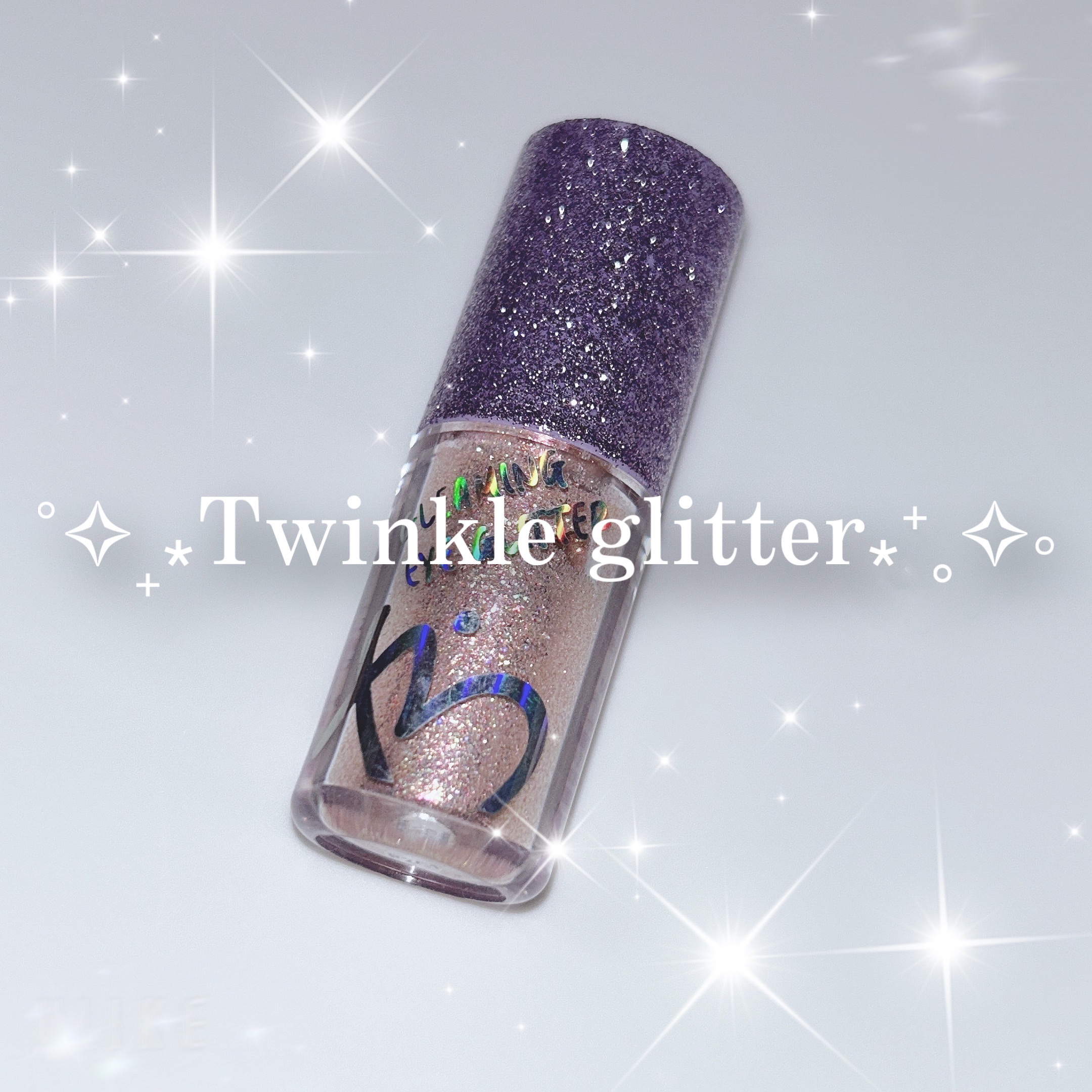 グリーミングアイグリッター #03 PEACH/IBIM/グリッターを使ったクチコミ（1枚目）