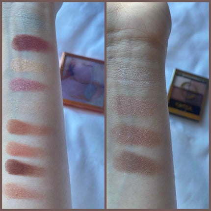 スキニーリッチシャドウ/excel/アイシャドウパレットを使ったクチコミ(3枚目)