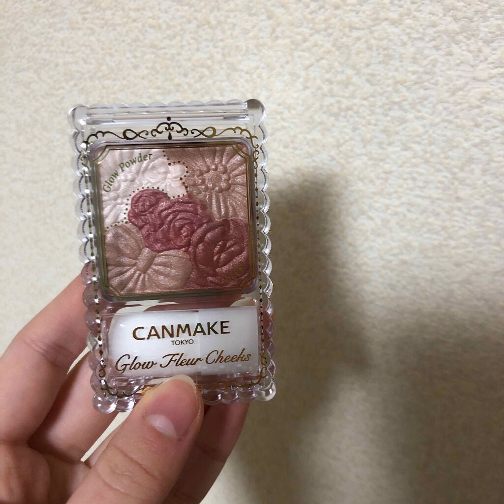 グロウフルールチークス/キャンメイク/パウダーチークを使ったクチコミ(1枚目)