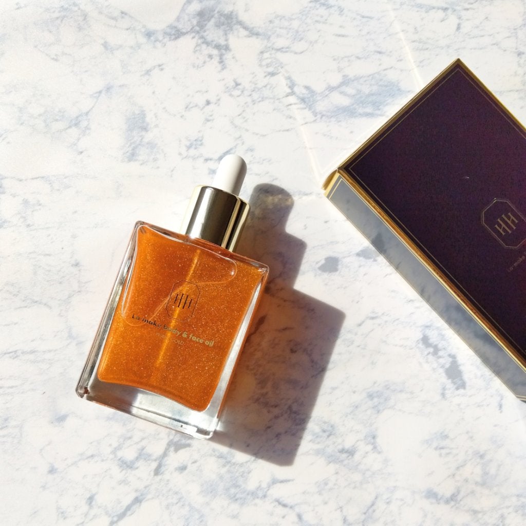 ラ・メイク ボディ&フェイスオイル/H×H/ボディオイルを使ったクチコミ(1枚目)