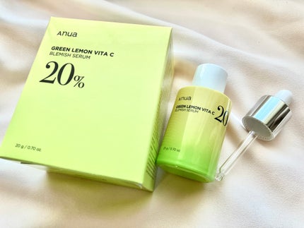 グリーンレモン ピュアビタC セラム/Anua/美容液を使ったクチコミ(4枚目)