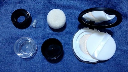 スポンジ付きチーク容器/DAISO/その他化粧小物を使ったクチコミ(1枚目)