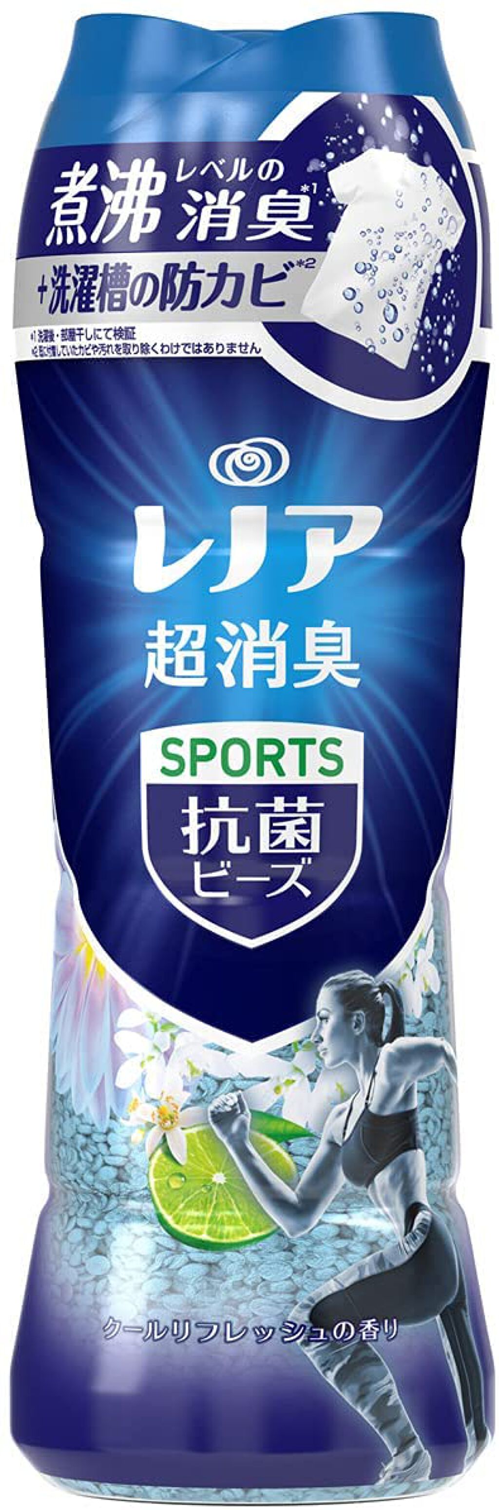 レノア 超消臭+ 抗菌ビーズ スポーツ クールリフレッシュ 花王