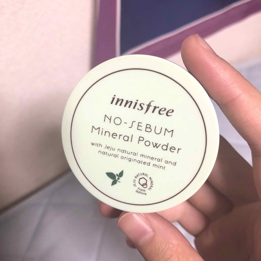 ノーセバム ミネラルパウダー/innisfree/ルースパウダーを使ったクチコミ（1枚目）