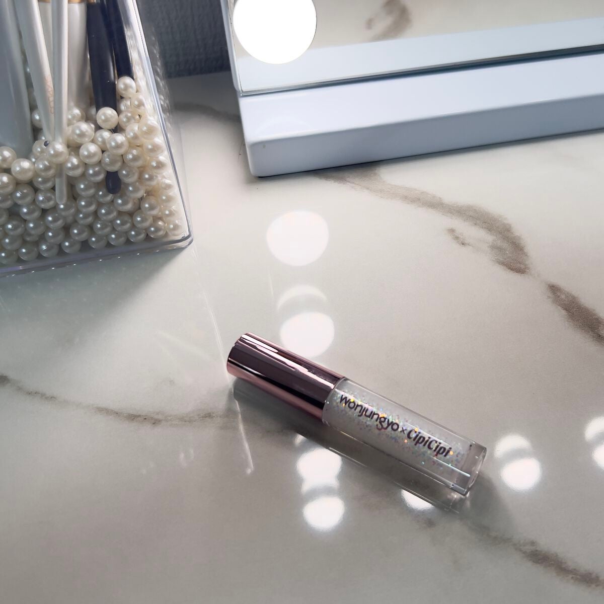 ウォンジョンヨ ダイヤモンドライナー/Wonjungyo/リキッドアイシャドウを使ったクチコミ(2枚目)