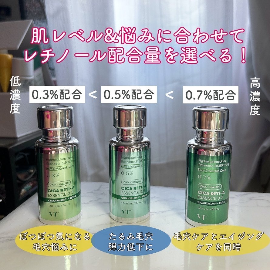 シカレチA エッセンス0.1/VT/美容液を使ったクチコミ(2枚目)