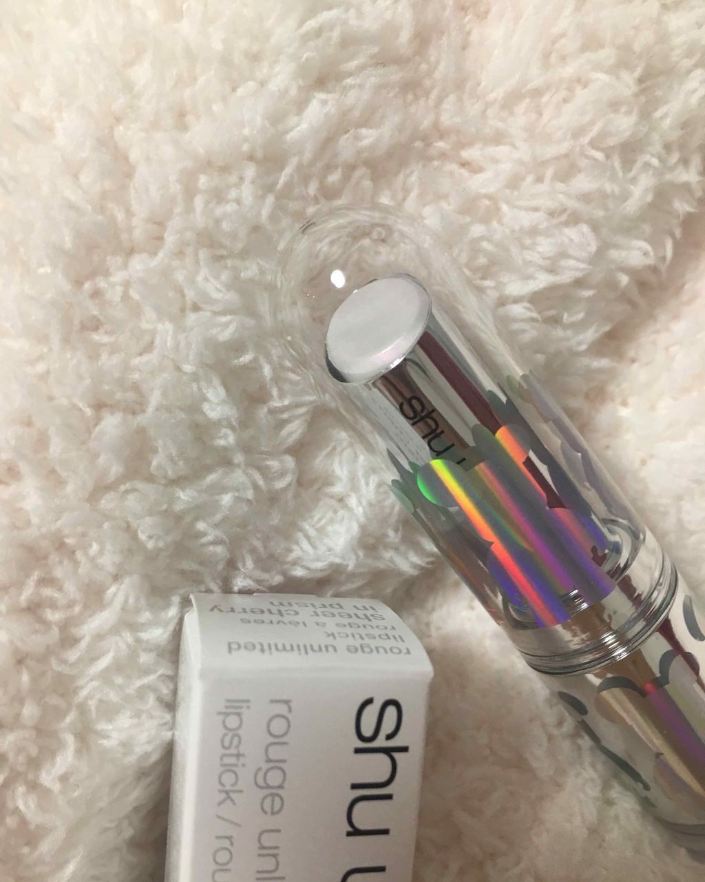 ルージュ アンリミテッド/shu uemura/口紅を使ったクチコミ(1枚目)