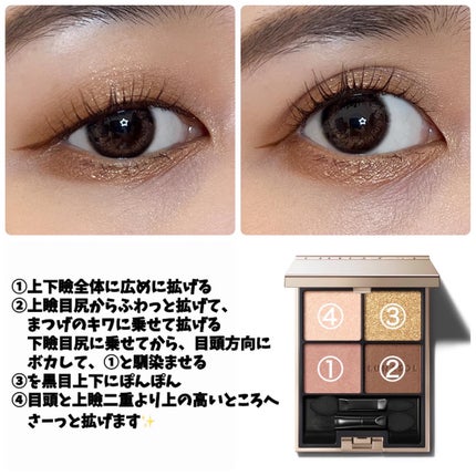 アイカラーレーション/LUNASOL/アイシャドウパレットを使ったクチコミ(3枚目)