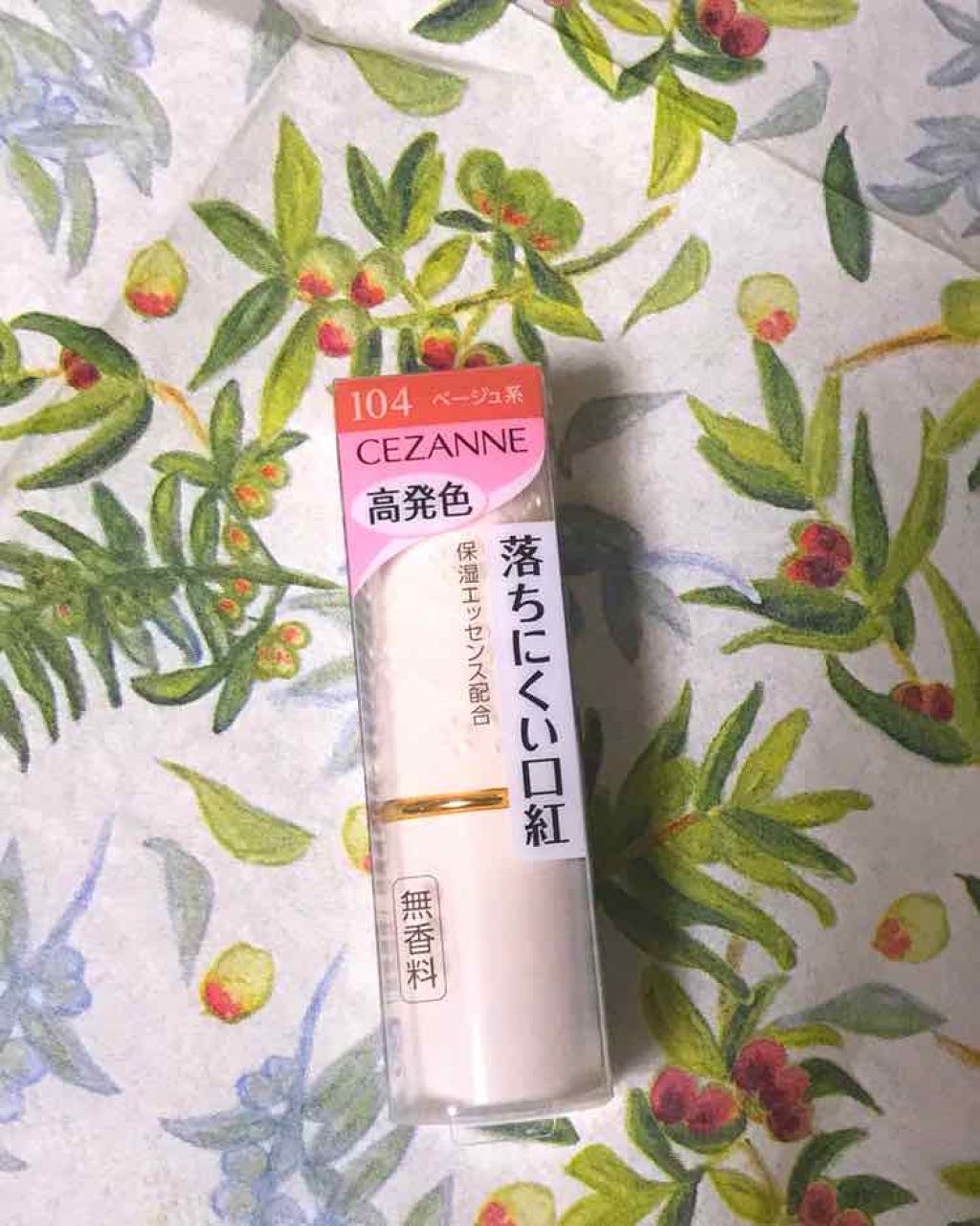ラスティング リップカラーN/CEZANNE/口紅を使ったクチコミ(1枚目)
