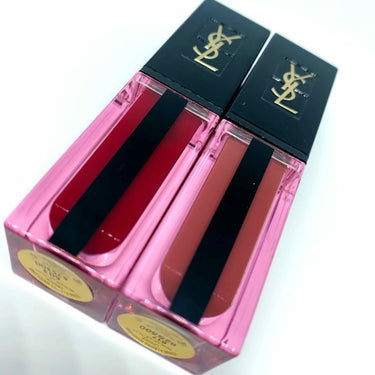 ルージュ ピュールクチュール ヴェルニ ウォーターステイン 603 イン ベリー ディープ/YVES SAINT LAURENT BEAUTE/口紅を使ったクチコミ（3枚目）