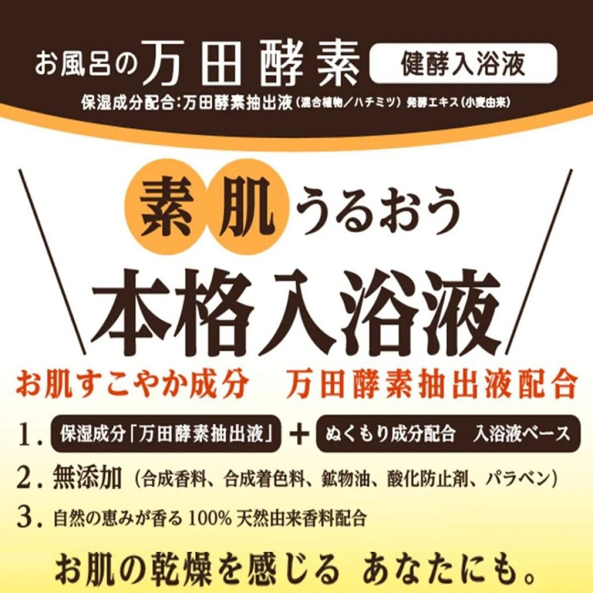 お風呂の万田酵素 健酵入浴液 /マックス/生薬系入浴剤を使ったクチコミ(4枚目)