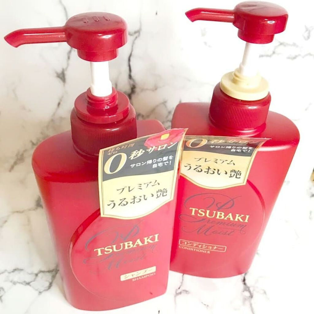 プレミアムモイスト シャンプー/ヘアコンディショナー/TSUBAKI/市販シャンプーを使ったクチコミ(2枚目)