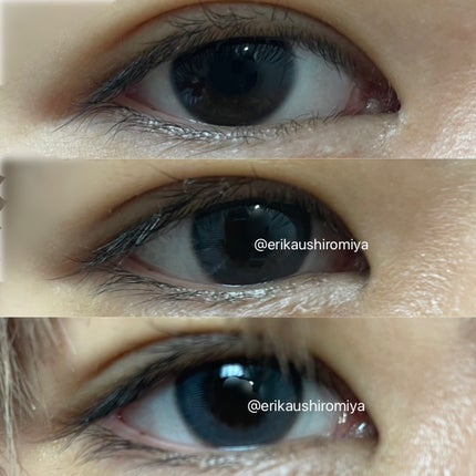 サンドシリーズ サンドグレー/LENSSIS/カラーコンタクトレンズを使ったクチコミ(2枚目)