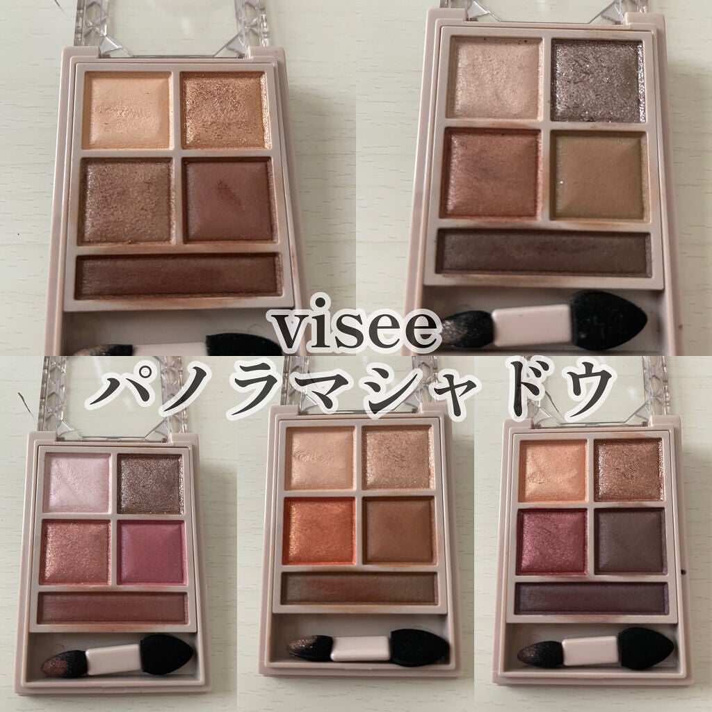 パノラマデザイン アイパレット/Visée/アイシャドウパレットを使ったクチコミ(1枚目)