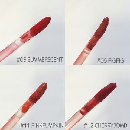 ジューシーラスティングティント/rom&nd/リップティントを使ったクチコミ(2枚目)