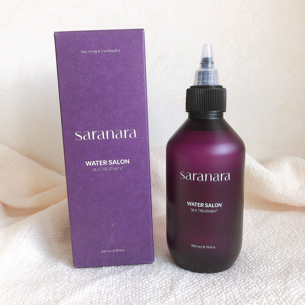 ウォーターサロン シルク トリートメント/SARANARA/洗い流すヘアトリートメントを使ったクチコミ(1枚目)