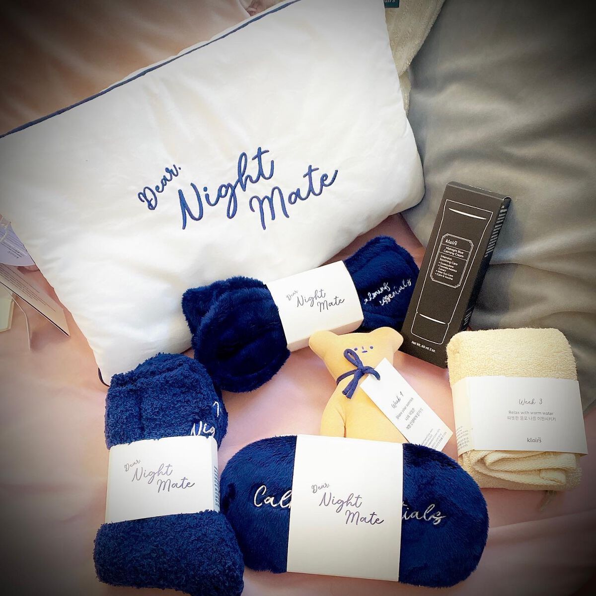 ミッドナイトブルーカーミングクリーム/Klairs/フェイスクリームを使ったクチコミ（1枚目）