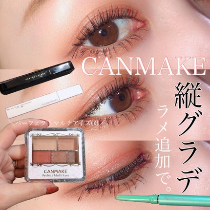 パーフェクトマルチアイズ/キャンメイク/アイシャドウパレットを使ったクチコミ(1枚目)