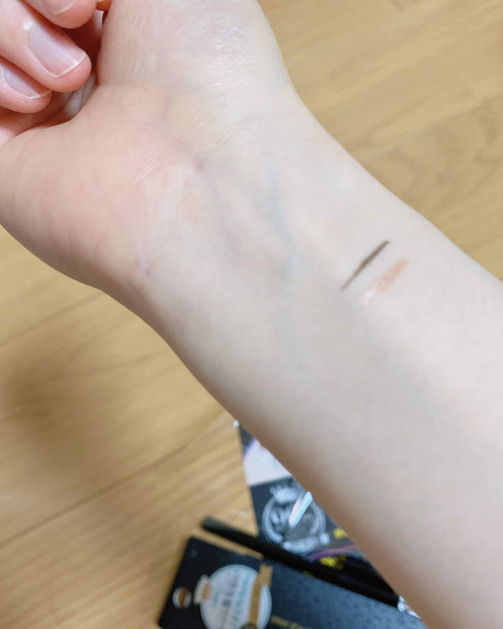 スマッジジェルアイライナー ロイヤルブラウン/LB/ジェルアイライナーを使ったクチコミ（2枚目）