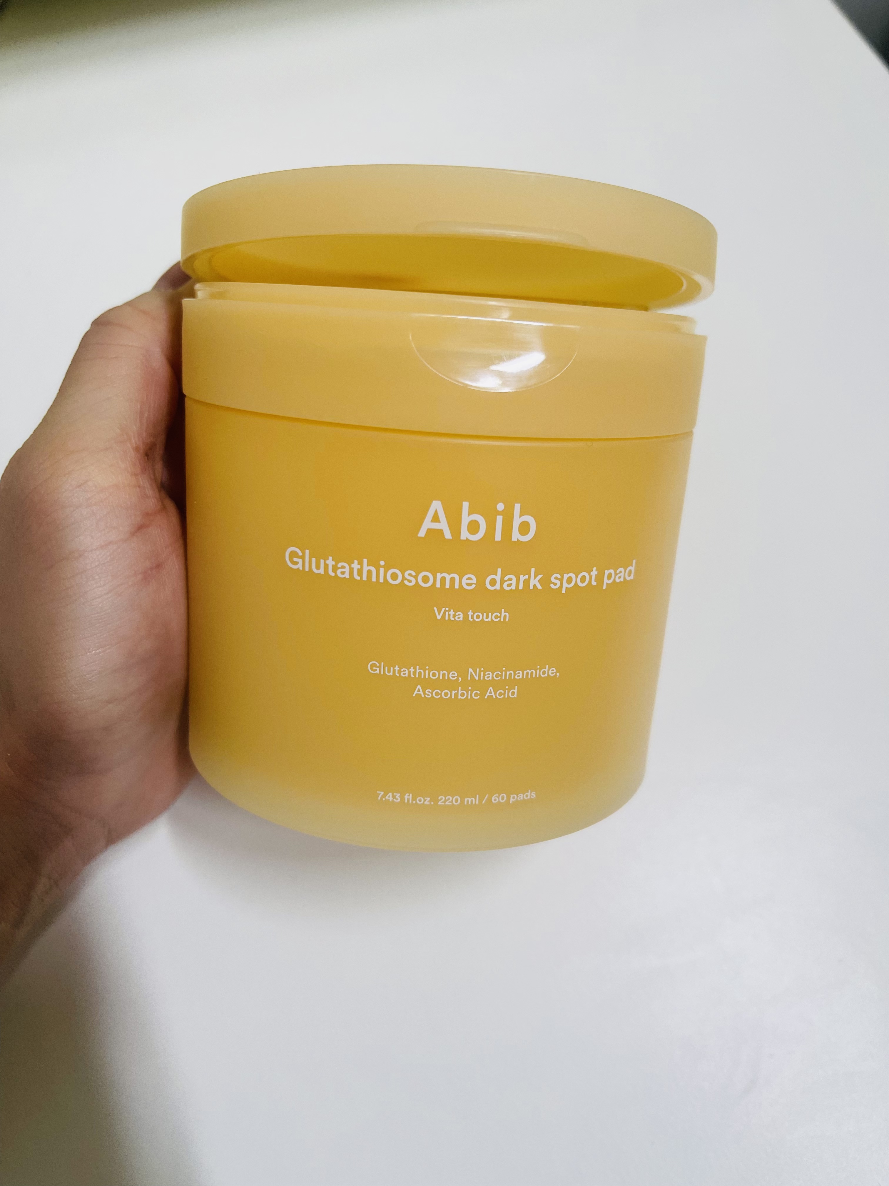 グルタチオンソームダークスポットセラムビタドロップ/Abib /美容液を使ったクチコミ（3枚目）