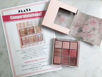 シャドウパレット/dasique/アイシャドウパレットを使ったクチコミ(3枚目)