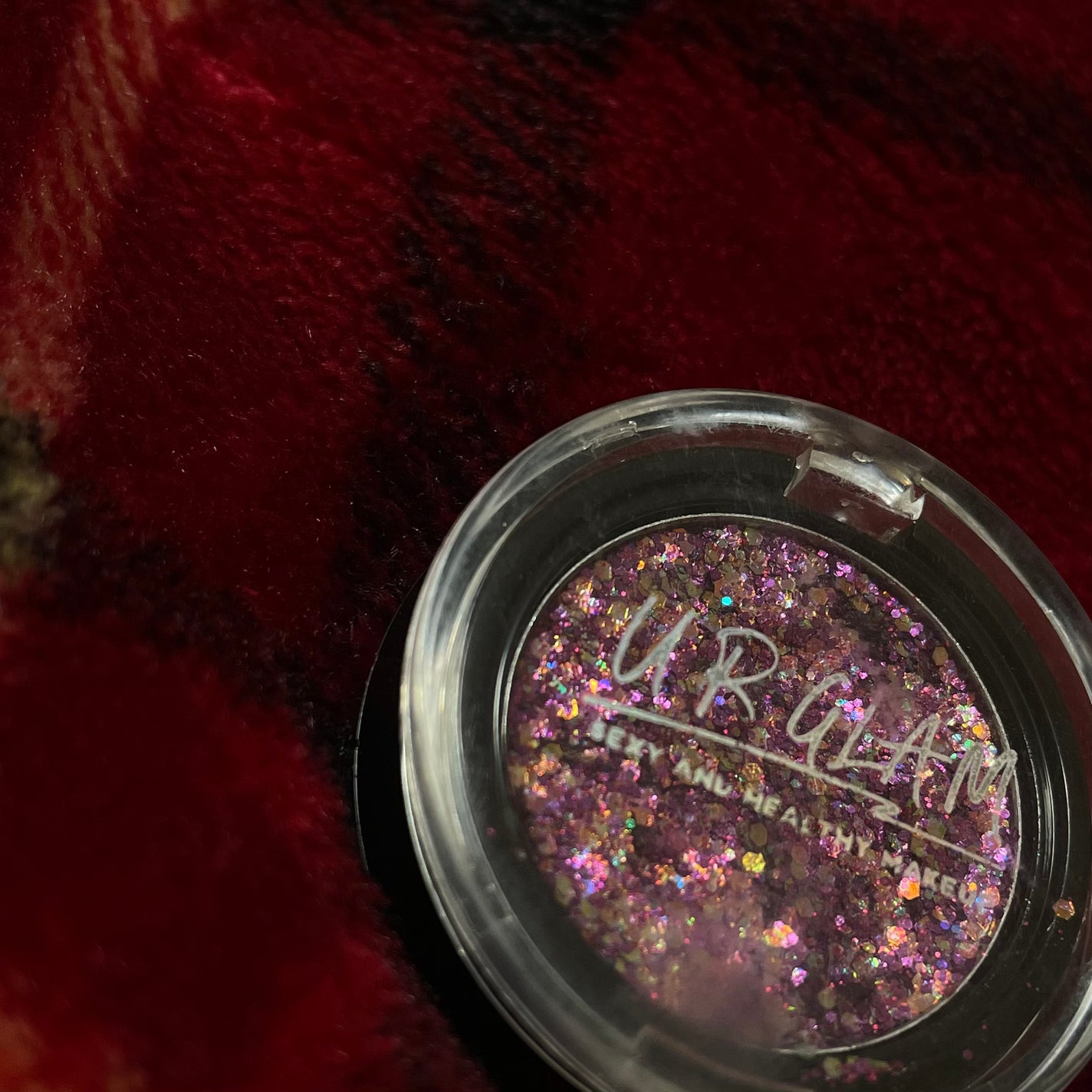 URGLAM GLITTER GEM/U R GLAM/ジェル・クリームチークを使ったクチコミ(5枚目)