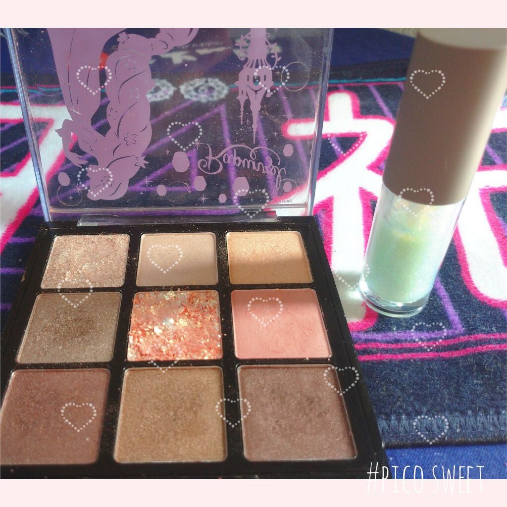 DQDN アイシャドウパレット RP/SHOBIDO/アイシャドウパレットを使ったクチコミ(1枚目)