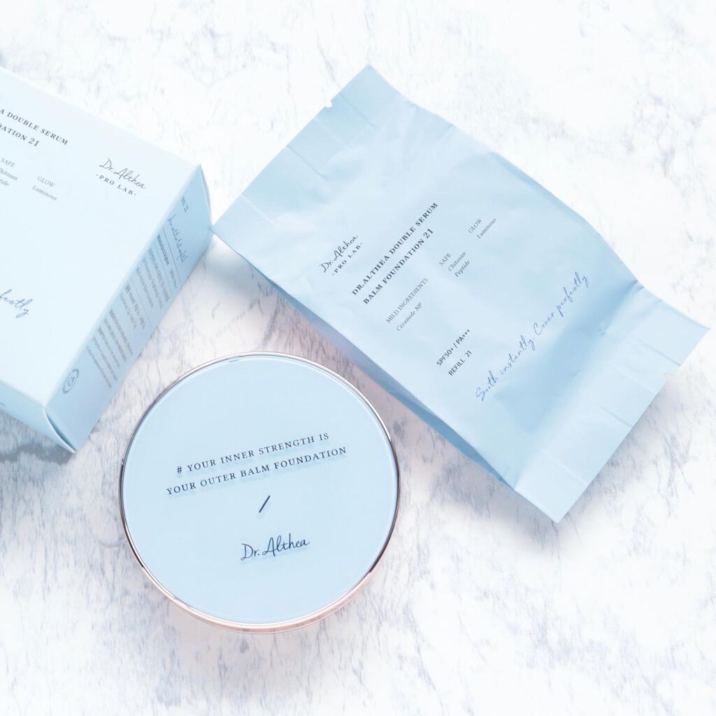 ダブル セラム バーム ファンデーション/Dr.Althea/クリーム・エマルジョンファンデーションを使ったクチコミ(8枚目)