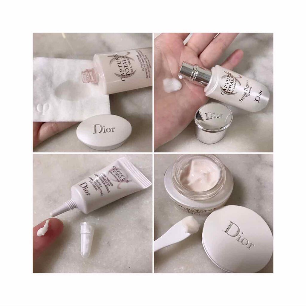 【旧】カプチュール トータル セル ENGY ディスカバリー キット/Dior/スキンケアキットを使ったクチコミ(2枚目)